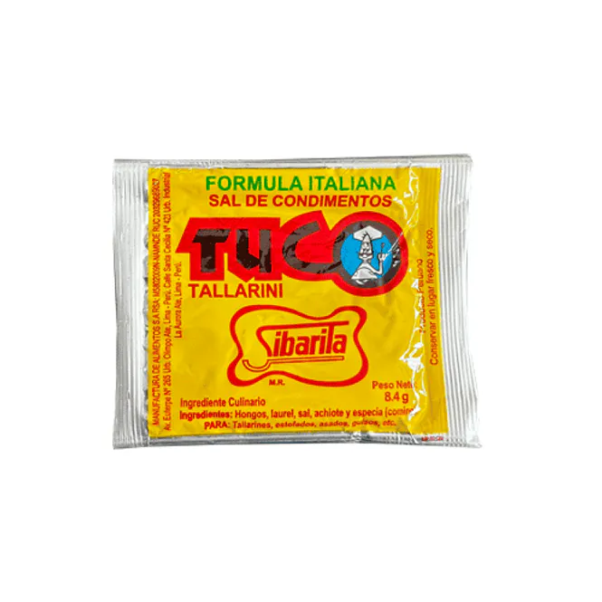 Hovedbilde SAZONADOR TUCO TALLARINI SIBARITA  8.4g 