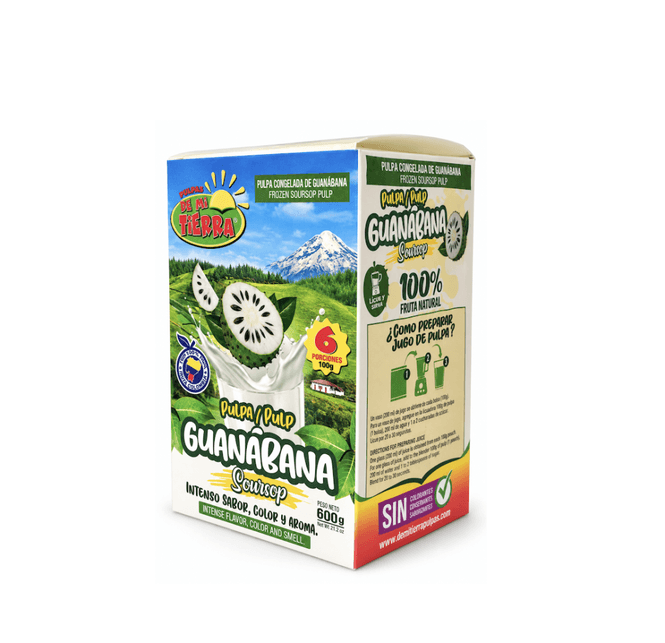 Hovedbilde DISPLAY PULPA GUANABANA  6 X100g ( Premium ...