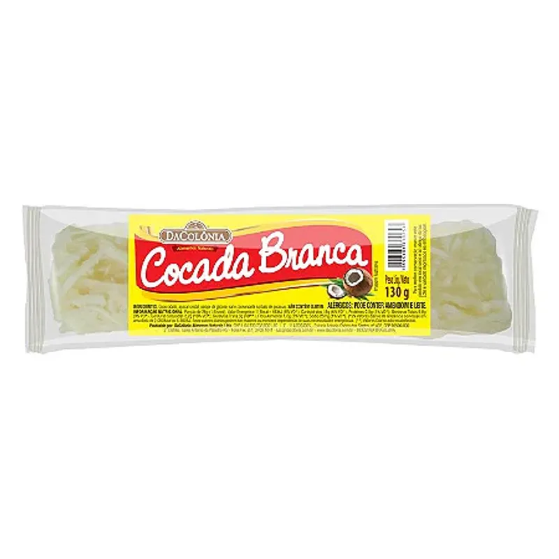 COCADA BRANCA DACOLONIA 130g