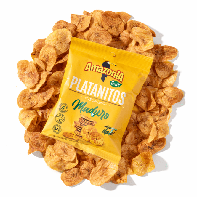 Hovedbilde PLATANITOS AMAZONIA MADUROS 75g