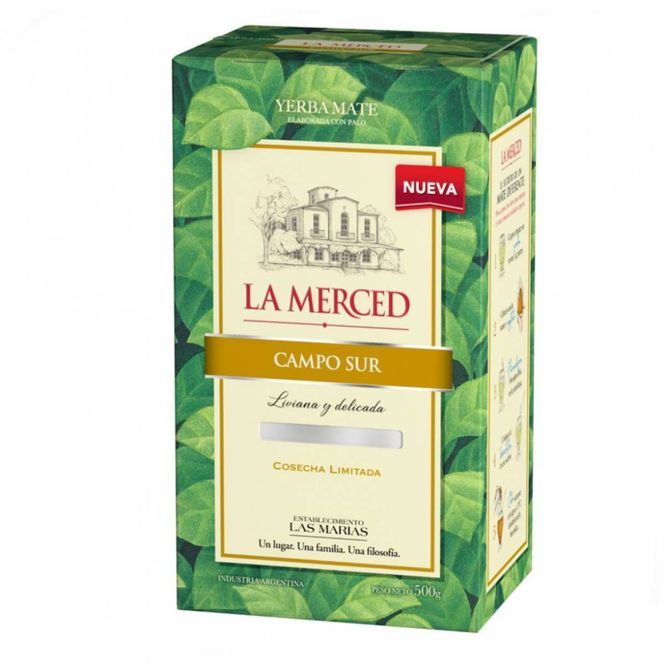 Hovedbilde YERBA MATE LA MERCED (CAMPO SUR) 500g
