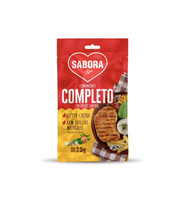 Hovedbilde CONDIMENTO COMPLETO EN POLVO UNIDAD 25g SABORA 